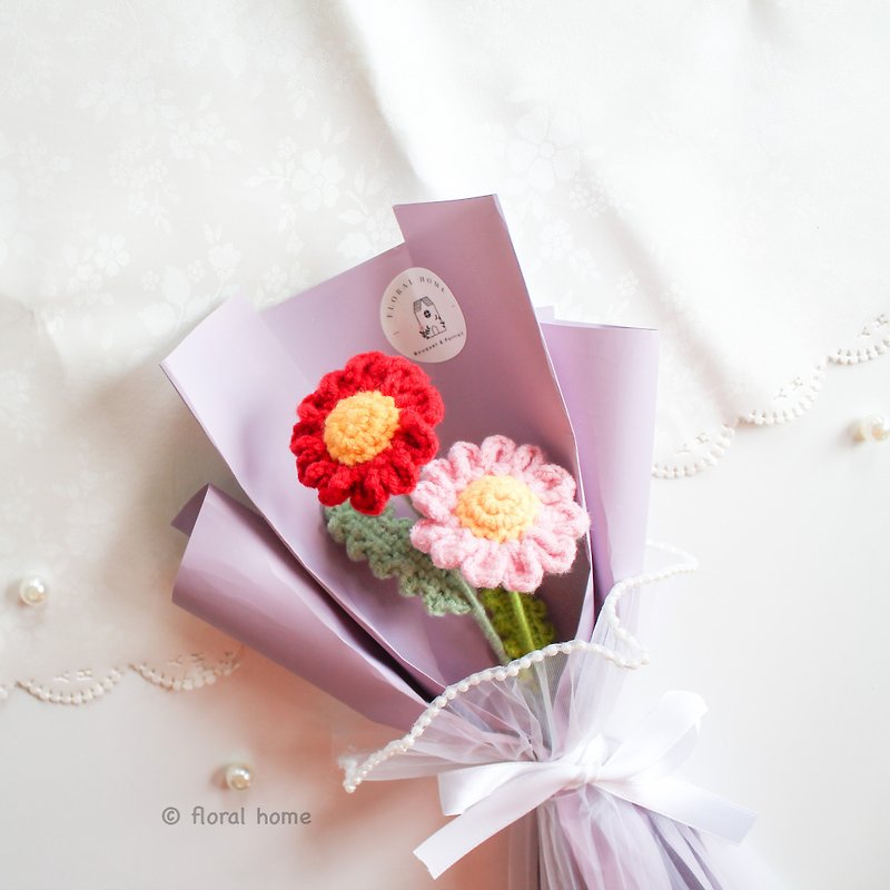 daisy bouquet - 乾花/永生花 - 其他材質 多色