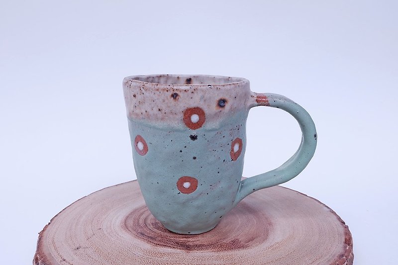 Ceramic mug , coffee , tea , holder , pottery , handmade - Mugs - Pottery Blue
