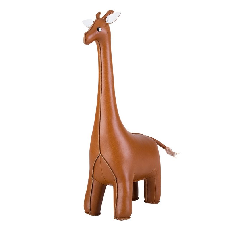 【書擋】長頸鹿 Giraffe 皮革動物擺飾  | 入厝禮物 - 擺飾/家飾品 - 人造皮革 多色