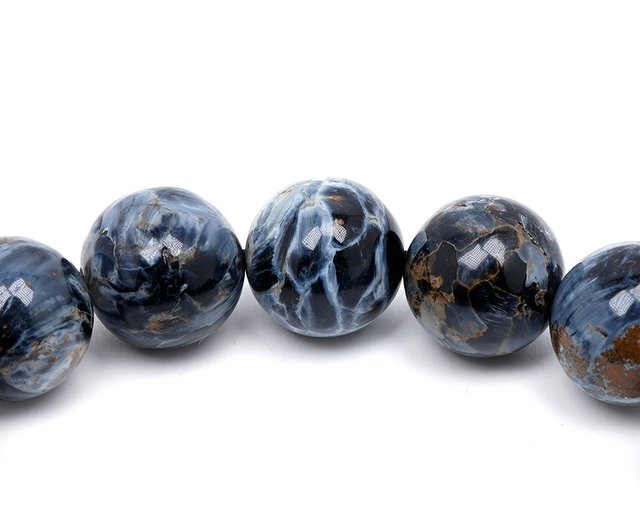 Zhengjia Jewelry] ピーター 油絵ブルー10.7-11.2mm ピーター