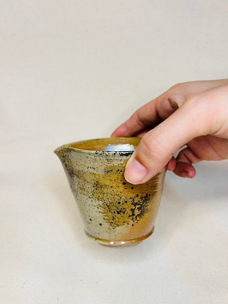 柴燒手工茶海/柴燒公道杯/葉良/良田燒 - 茶壺/茶杯/茶具 - 陶 
