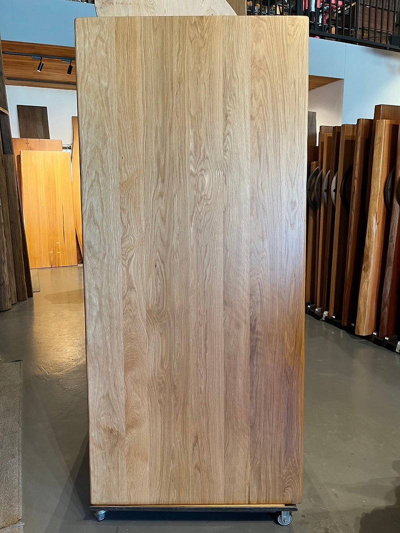 Xie Mumu Studio North American white oak (sold) 180*82.5*4.5cm solid wood table board - Other Furniture - Wood 