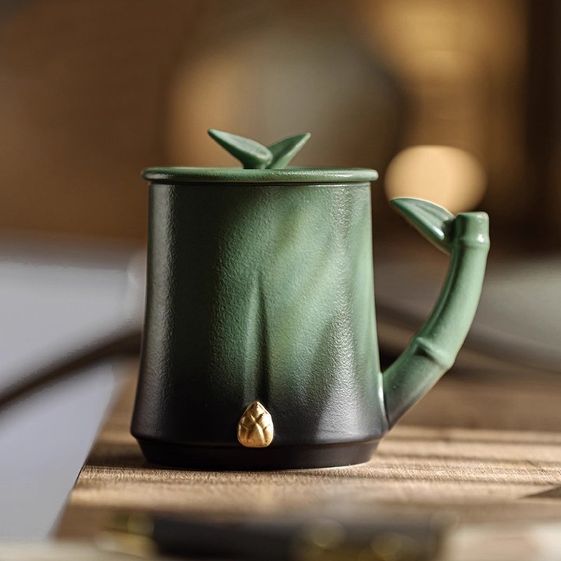 北京故宮博物院 節節高升馬克杯 陶瓷杯 - 茶壺/茶杯/茶具 - 陶 