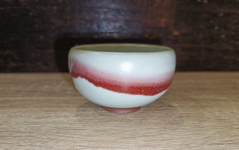 Ruqing glaze handmade teacup-Yingge ceramic artist Li Minrui - ถ้วย - ดินเผา 