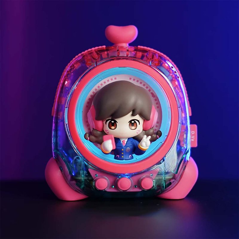 [Free Shipping] Overwatch Pioneer DVa Cute Audio High-quality Bluetooth Speaker Butter Cat - Speakers - Other Materials Purple