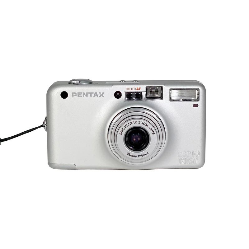 Pentax Espio 120SW 135/35mm 傻瓜機 菲林相機 膠片相機 - 相機/拍立得/底片相機 - 塑膠 銀色