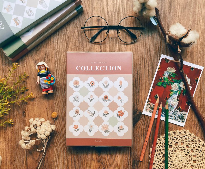 迪夢奇 COLLECTION 半年誌 | 花 - 筆記本/手帳 - 紙 多色