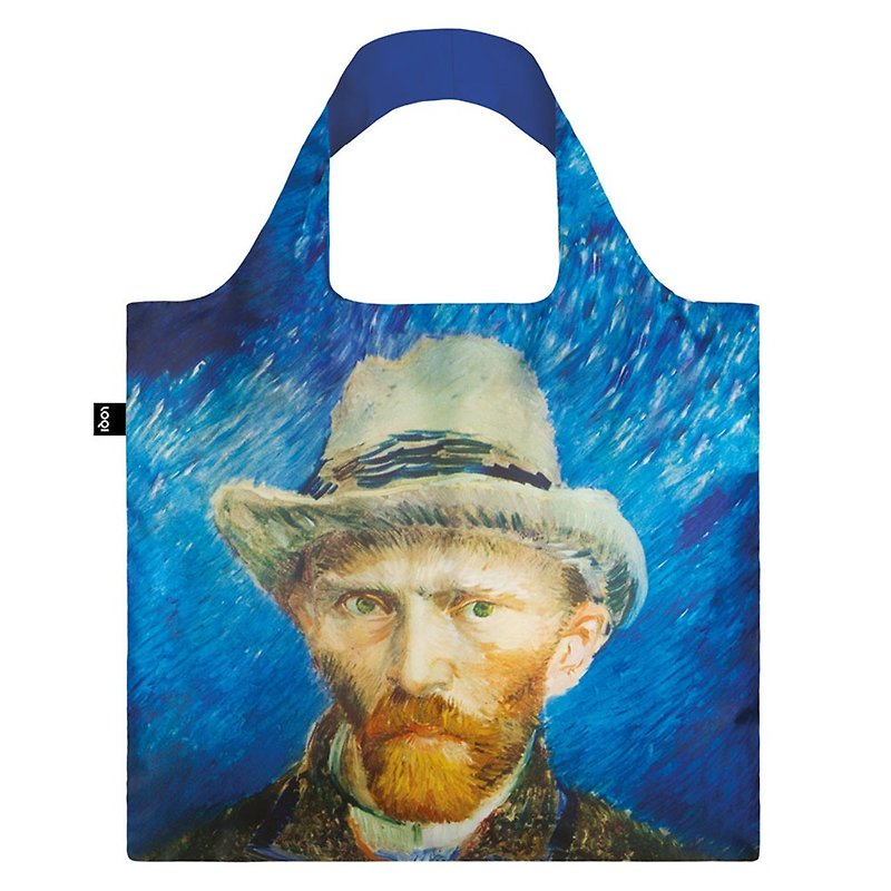 LOQI Shopping Bag-Van Gogh VGSP - Messenger Bags & Sling Bags - Polyester Blue