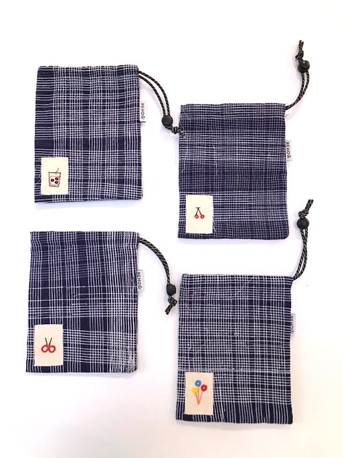 REHOW 【永續設計】12針試車布料設計系列_束口袋