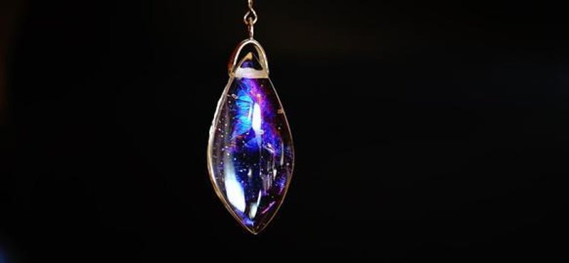 【受注制作】 Transparence Aurora - 項鍊 - 其他金屬 