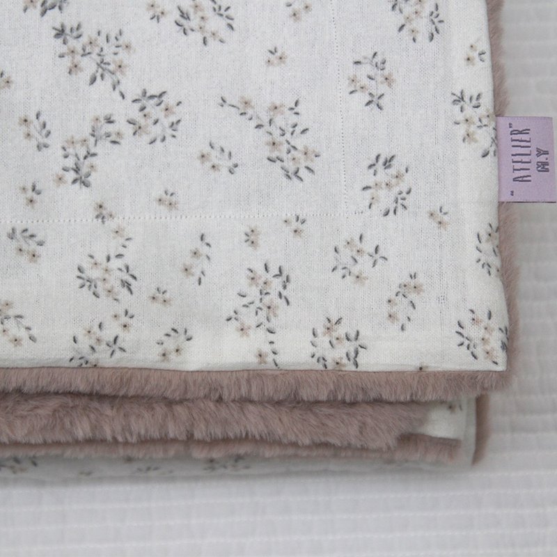 Made in korea baby blanket flannel (new born baby & baby shower gift) ベビー用品, ブラン - 嬰兒床/床圍/寢具 - 棉．麻 咖啡色