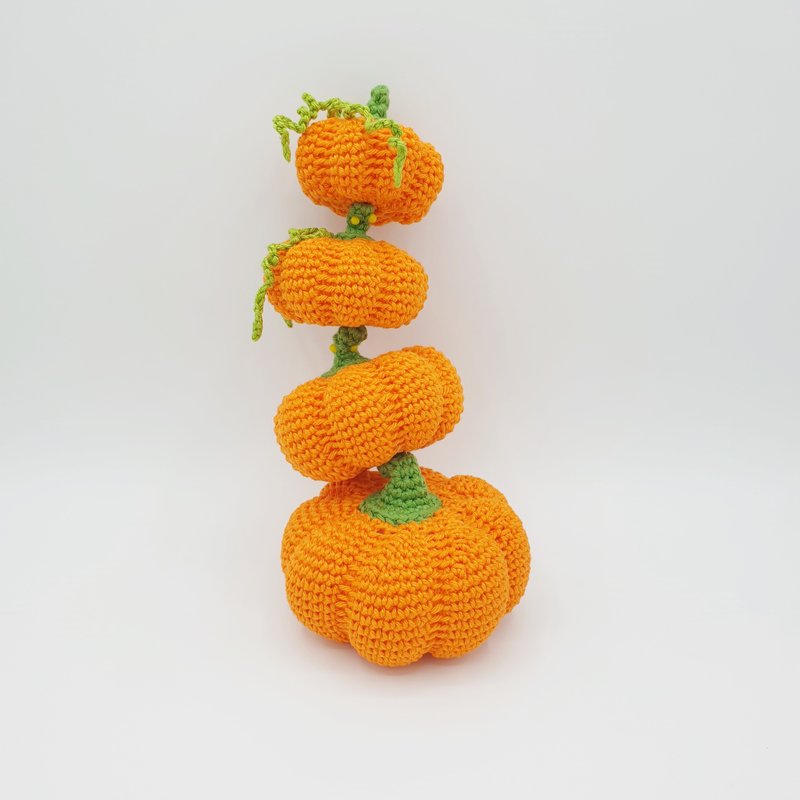 The Perfect PUMPKIN 4 Sizes | Amigurumi for Halloween Crochet PATTERN PDF - 手工藝教學/工具書 - 其他材質 