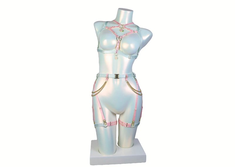 Ohanami Harness Set - 其他 - 其他材質 綠色