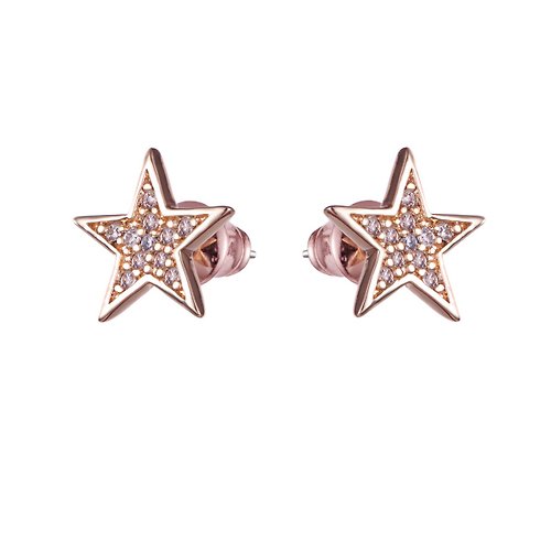 SOIRÉE BY N.Y. 蒔華芮設計師輕珠寶 仙女棒之星鋯石耳環(共2色) 小星星/璀璨閃耀
