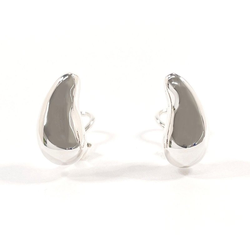 【日本直送 中古美品】ティファニー TIFFANY&Co. イヤリング ティアドロップ エルサペレッティ シルバー925 アクセサリー - 耳環/耳夾/耳骨夾 - 純銀 銀色