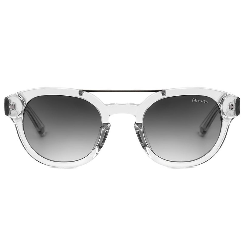Sunglasses | Sunglasses | Transparent Retro Frame | Made in Taiwan | Plastic Frame Glasses - กรอบแว่นตา - วัสดุอื่นๆ สีใส