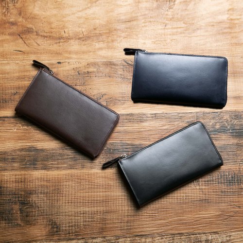 Leather Goods Shop Hallelujah TIDY精品長夾 日本設計 卡片夾層15個 鈔票分類 收納 水牛皮革