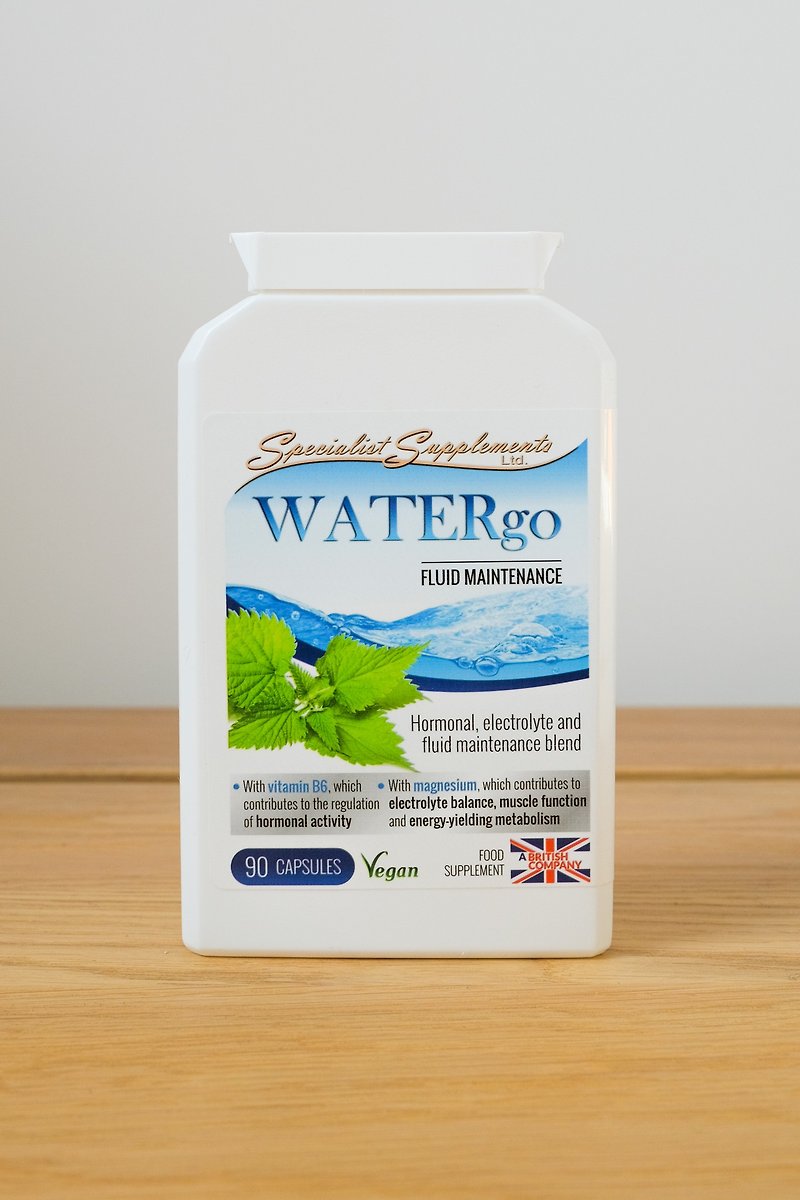Specialist Supplements WATERgo - อาหารเสริมและผลิตภัณฑ์สุขภาพ - สารสกัดไม้ก๊อก สีน้ำเงิน