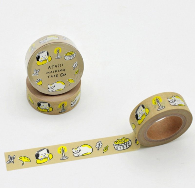 Uncle Korea and his tissue tape // Autumn - Washi Tape - Paper Khaki