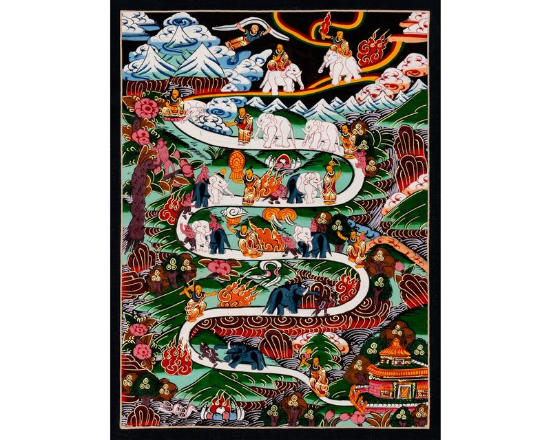 三摩地冥想必備 今天提升你的正念修行 - 壁貼/牆壁裝飾 - 其他材質 多色