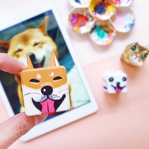 私の髪超かわいい子供たちは、カスタマイズされた木材の磁石