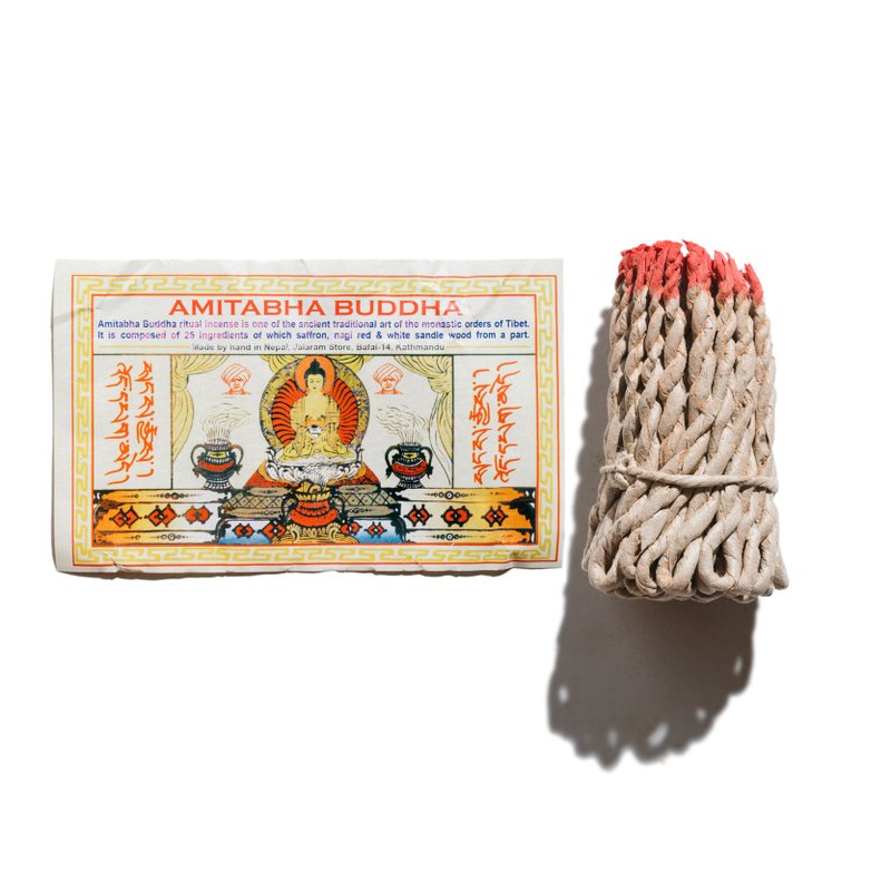 EARTH.er - Amitabha Buddha Rope Incense 繩結線香 - 香氛/精油/擴香 - 紙 卡其色