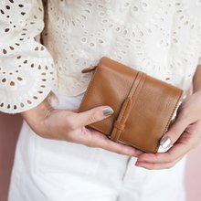 Hopper (Mocha) : Crossbody bag, Cow Leather wallet, soft leather,Red Brown  - Shop Charin Handbags & Totes - Pinkoi