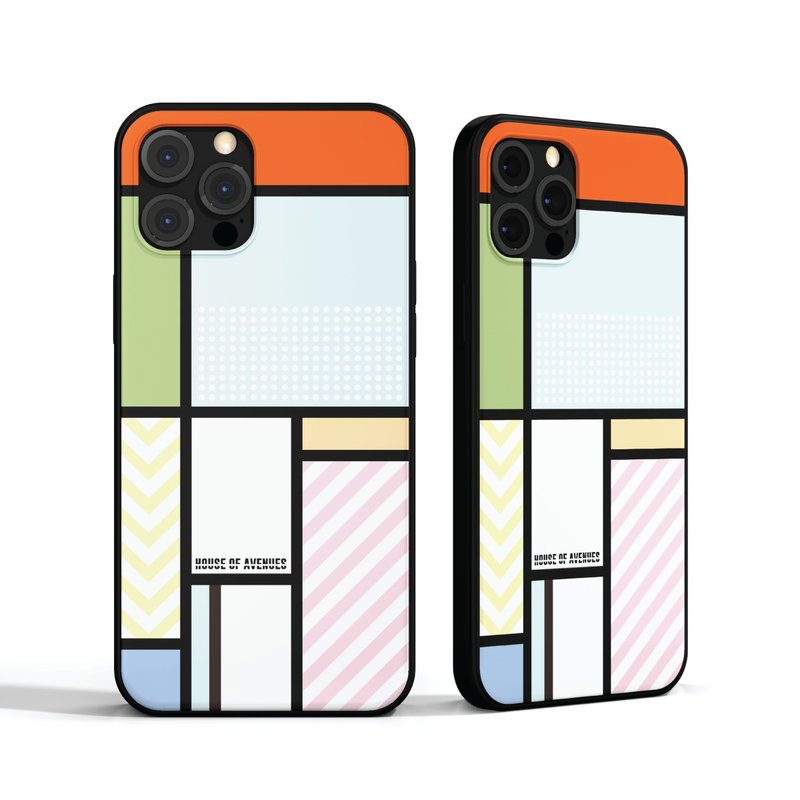 | HOA 原創設計手機殼 | COLOR BLOCK系列 | 甜橙 ORANGE | - 手機殼/手機套 - 塑膠 多色