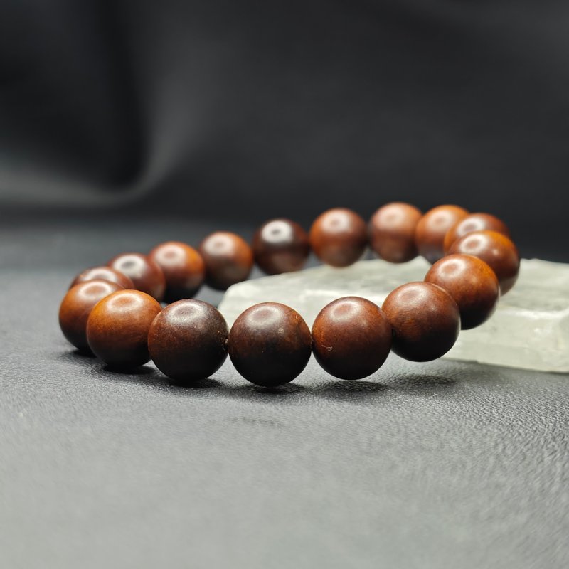 雷擊 棗木 手串 12mm - 手鍊/手環 - 木頭 