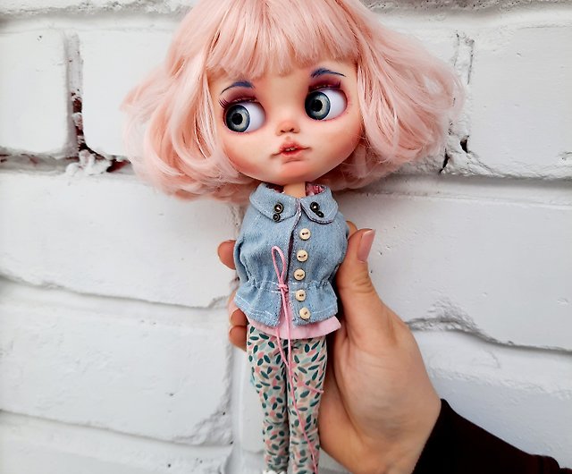 ブライス人形カスタムピンクヘアドールブライスセールブライス人形衣装 