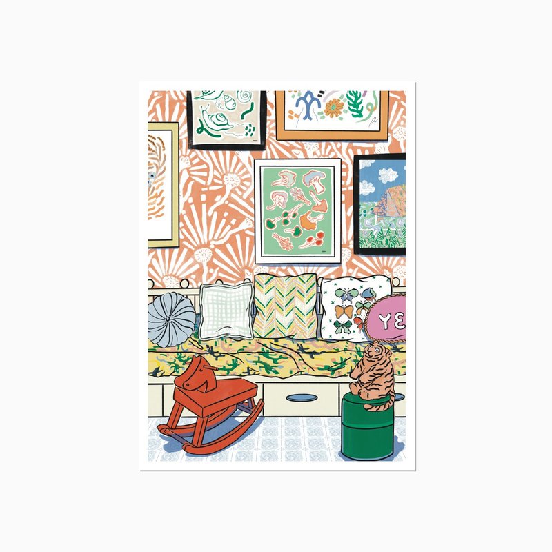 家虎的 555號房 / 明信片 - 卡片/明信片 - 紙 多色