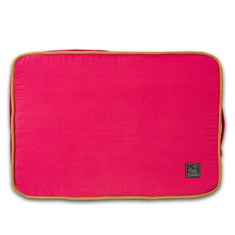 Lifeapp 睡墊替換布S_W65xD45xH5cm (紅藍)不含睡墊 - 寵物床墊/床褥 - 其他材質 紅色