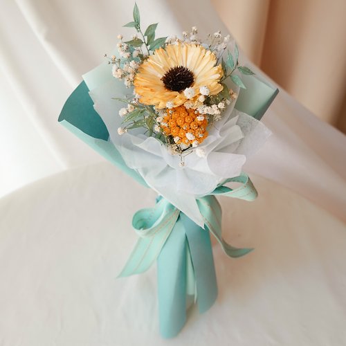 午後有花 | 花藝工作室 【畢業禮物】單支索拉向日葵花束
