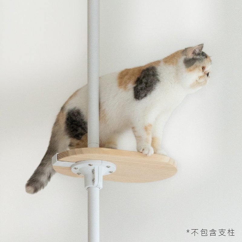 Small springboard | Flexible height adjustment - อุปกรณ์แมว - ไม้ สีกากี