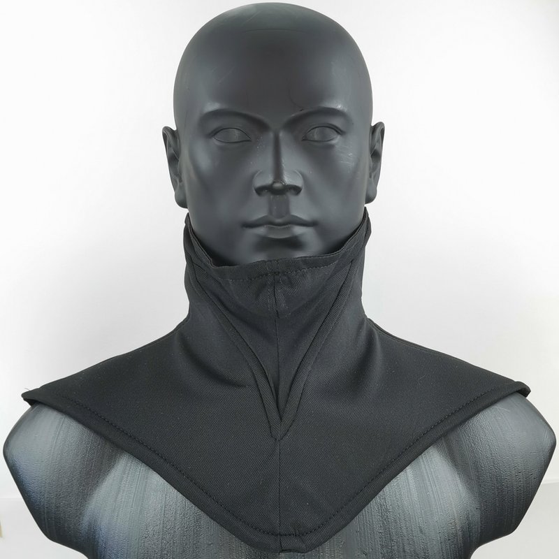 Neck Knitwear Armor Short Version, Halloween Costume, Antihero, Red Hood Cosplay - 其他 - 其他材質 黑色