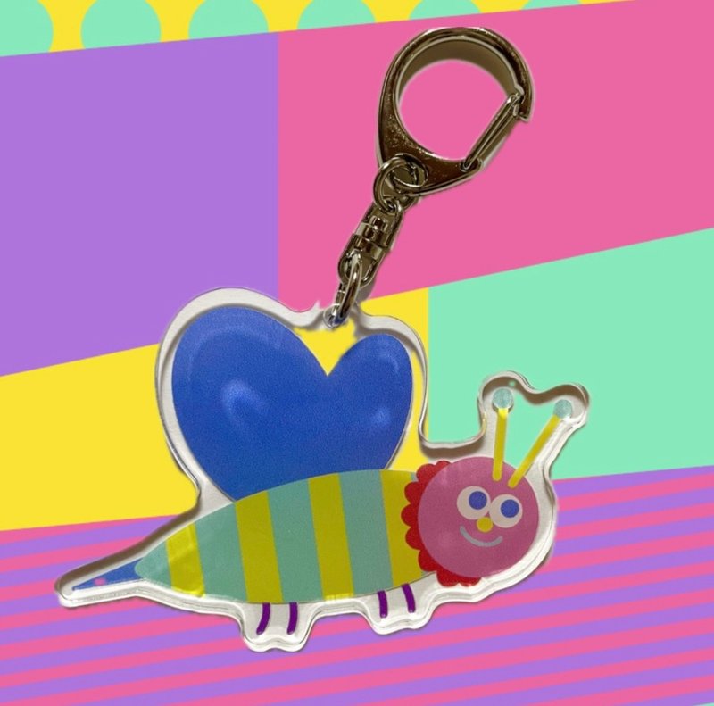 ハチ　アクリルキーホルダー - キーホルダー・キーケース - プラスチック 多色