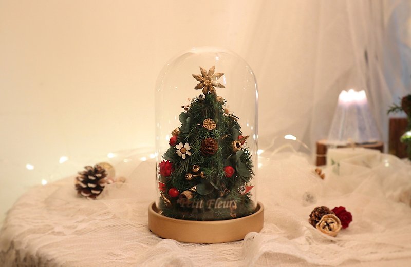 ミニクリスマスツリーのガラスオーナメント/クリスマスプレゼント/交換ギフト - 置物 - その他の素材 