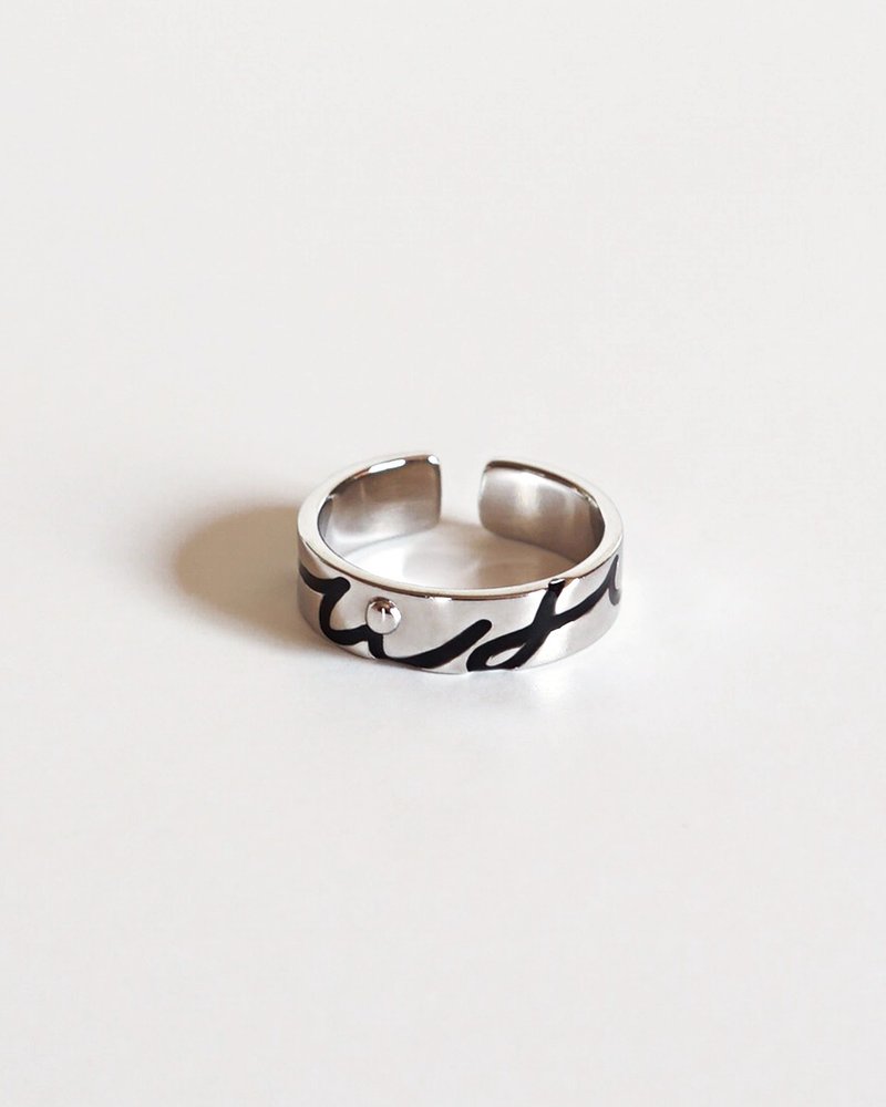 Open on Museum - Our.Us.Ring : Boy Ring - 戒指 - 純銀 銀色