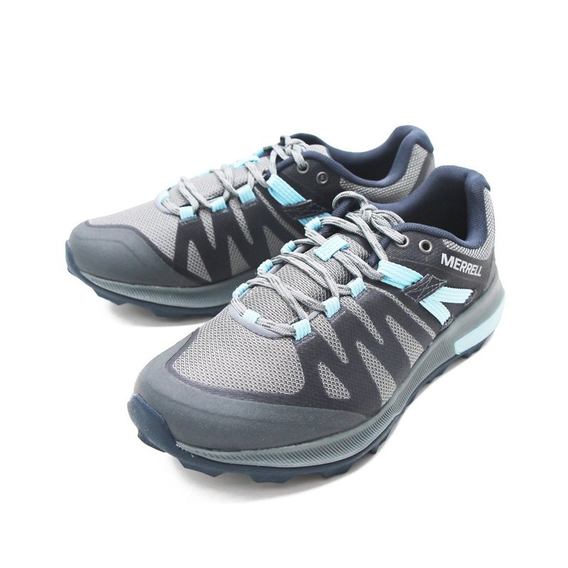 MERRELL ZION FST WATERPROOF 郊山健行鞋 女鞋 -灰藍 - 女運動鞋/球鞋 - 其他材質 