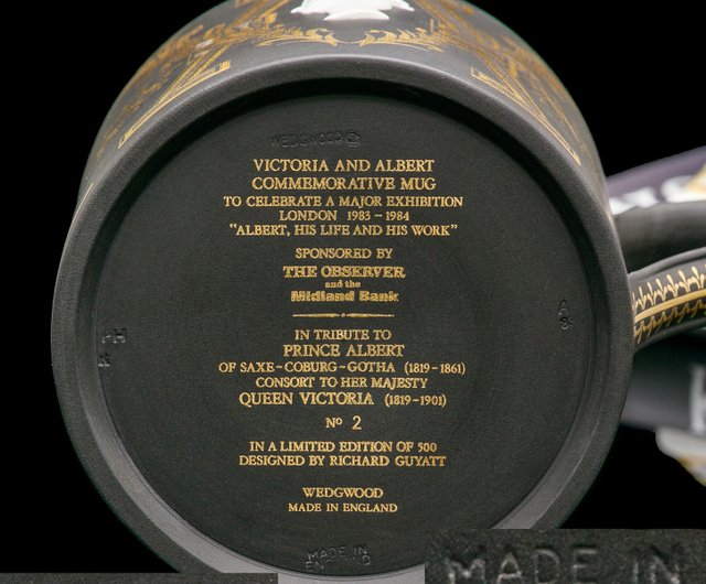 ウェッジウッド V&A 博物館 1984年 クイーン・ヴィクトリアゴールド