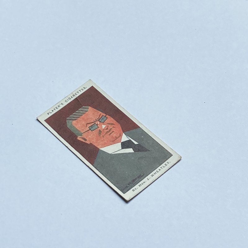 RT.HON.J.WHEATLEY_UK John Player & Sons cigarette card - การ์ด/โปสการ์ด - กระดาษ 