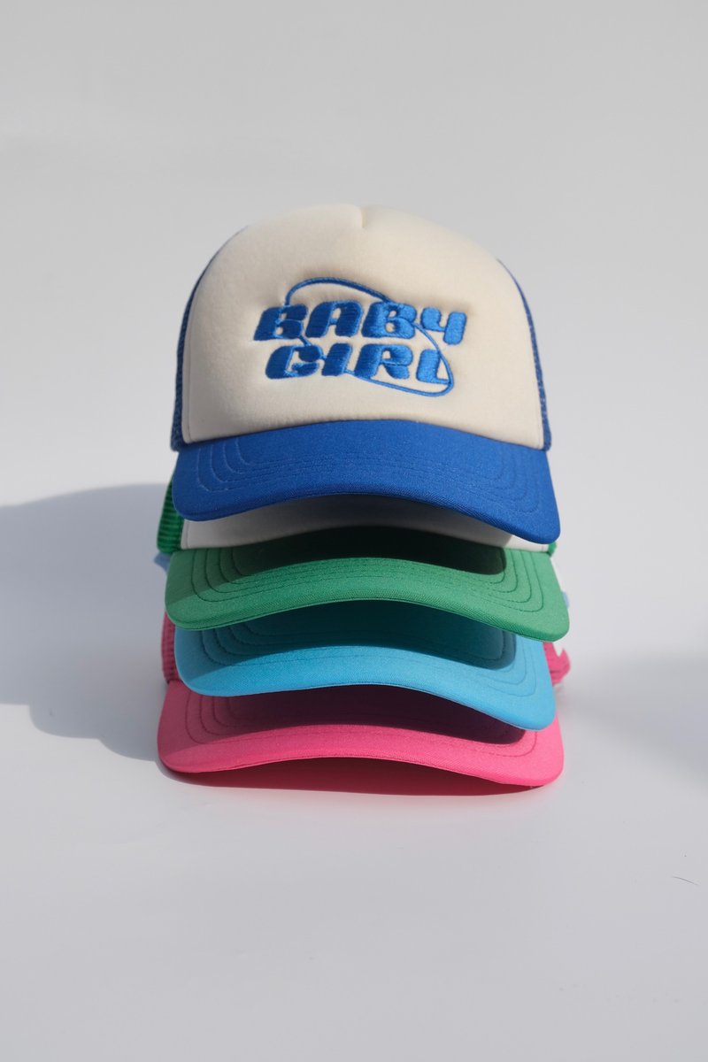 サマーロッカー、ベイビーガール向けベースボールキャップ - 帽子 - その他の素材 