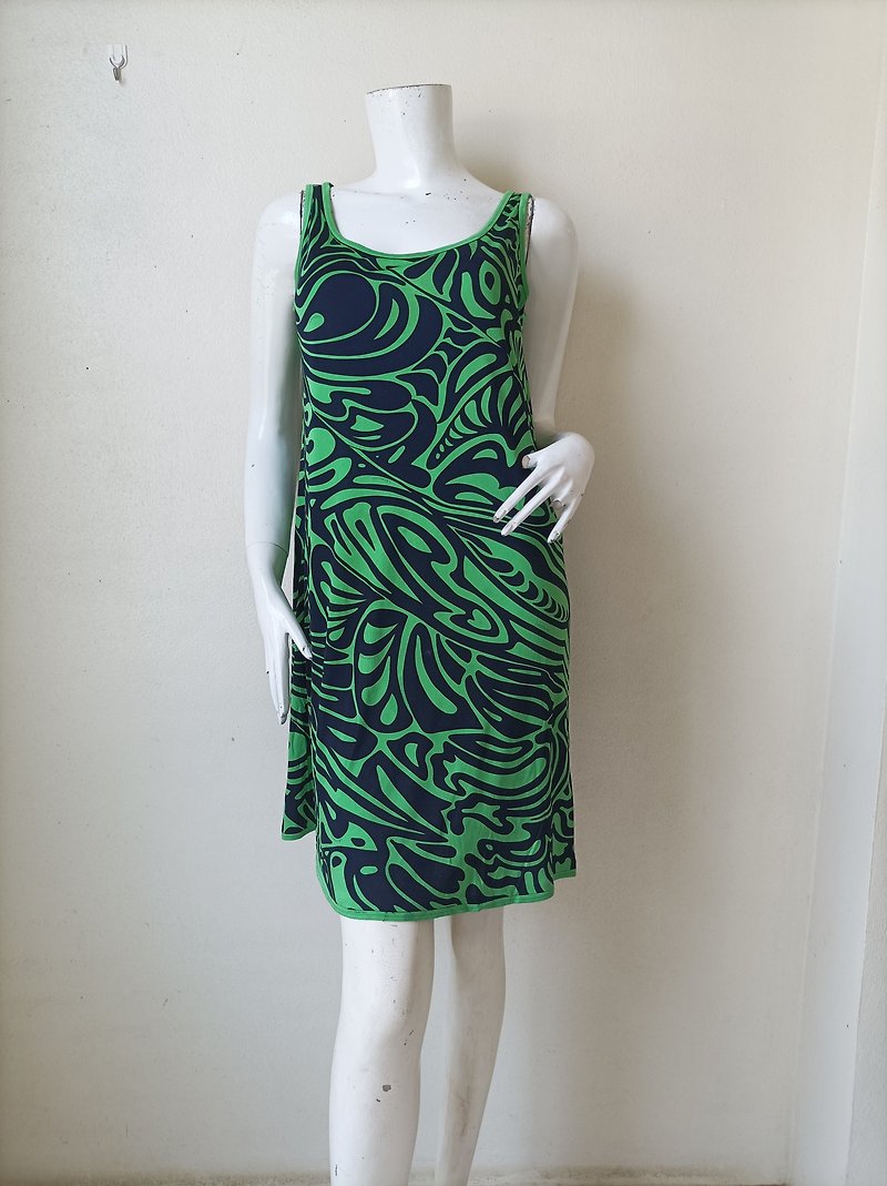 Vintage 60s 70s LEONARD Fashion Jersey Dress Size 3 will fit M - L - 西裝外套 - 聚酯纖維 