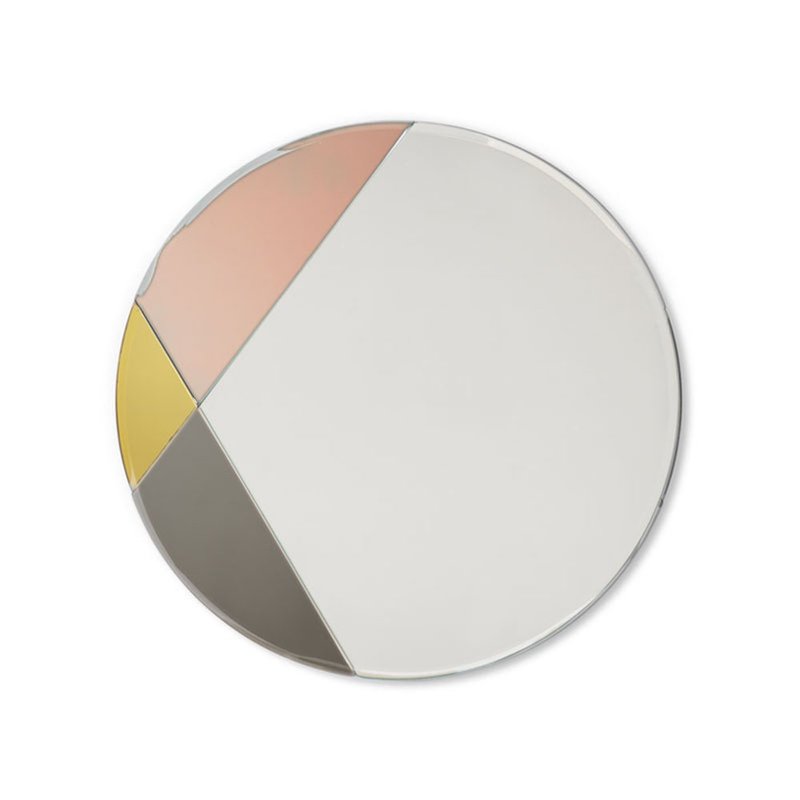 Amabro COLOR MIRROR 鏡子 / 圓形 - 其他 - 玻璃 多色