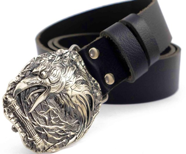 roar シルバーバックルベルト TORY LEATHER（トリーレザー） 3ピース シルバーバックルベルト