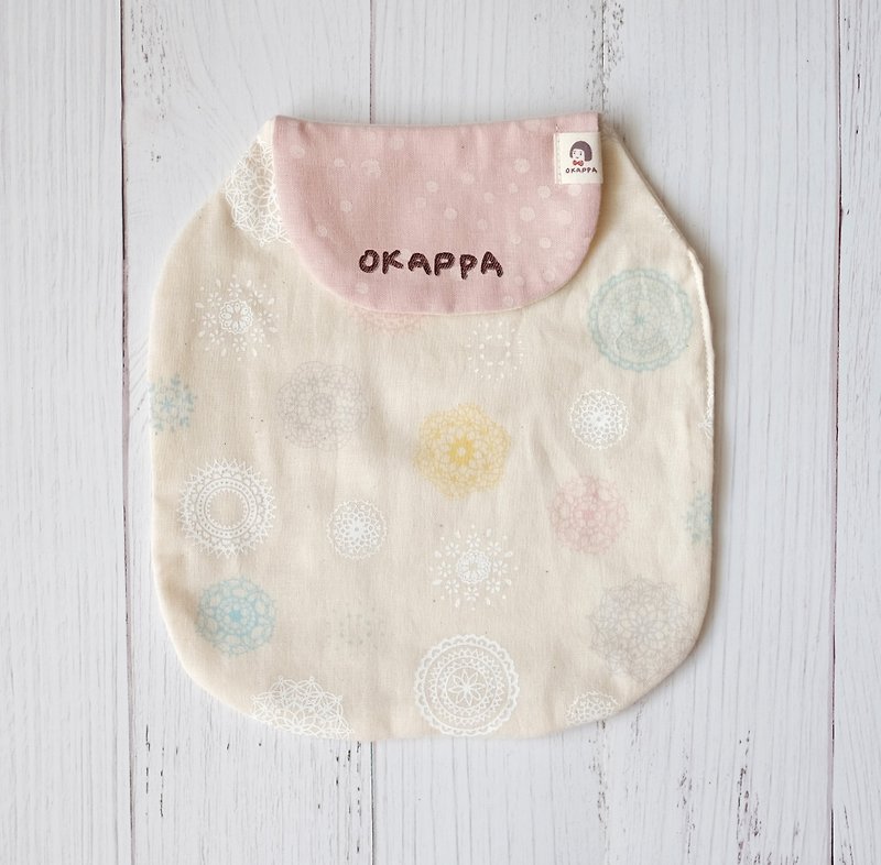 Customer-ordered embroidery names are only available in English (please do not purchase separately with the product) - Bibs - Cotton & Hemp Yellow