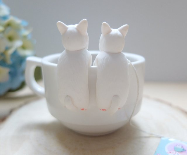 Cat Tea Bag Holder D Cute Cat Tea Pot Teabag Holder Cat Lovers