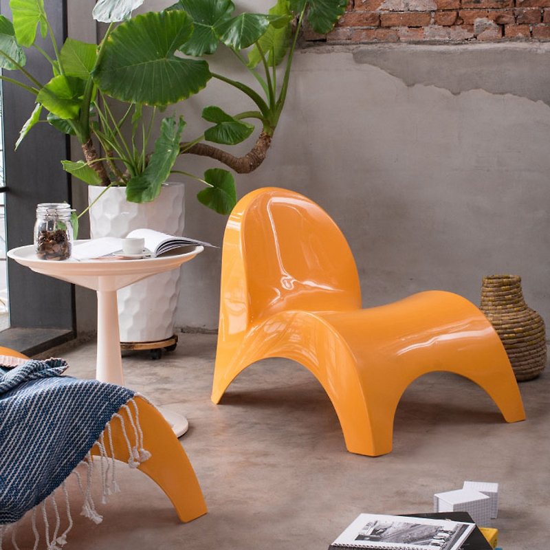 Angel's Trumpet Mandala Flower Lounge Chair (Yellow) - เก้าอี้โซฟา - วัสดุอื่นๆ 