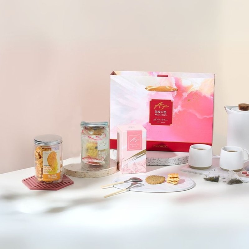 Sumptuous Celebration Dim Sum Gift Box New Year Charity Gift Box Corporate Purchasing Choice Taichung Gift Label - ขนมคบเคี้ยว - กระดาษ 