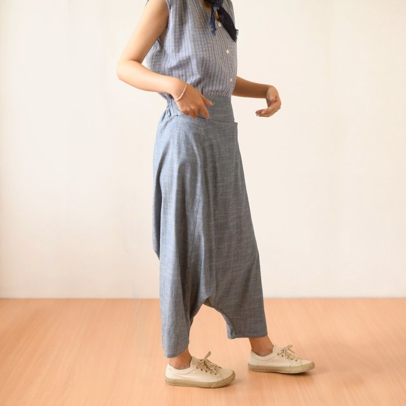 Harem pants - 女長褲 - 其他材質 